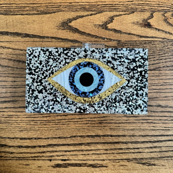 NIB 🧿 Evil Eye Clutch Crossbody - Picture 3 of 5